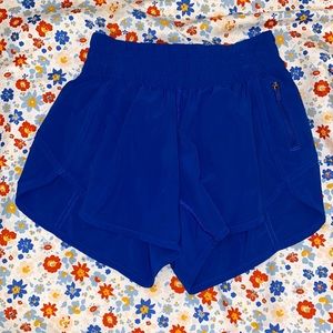 Bright Blue Size 4 Lululemon Shorts